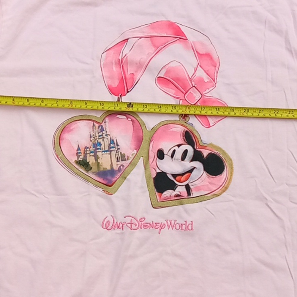 Walt Disney World Pink Cinderella Castle Shirt - Picture 10 of 15